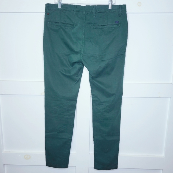 Zara | Pants | Zara Mens Emerald Green Chino Pants Size 34 | Poshmark
